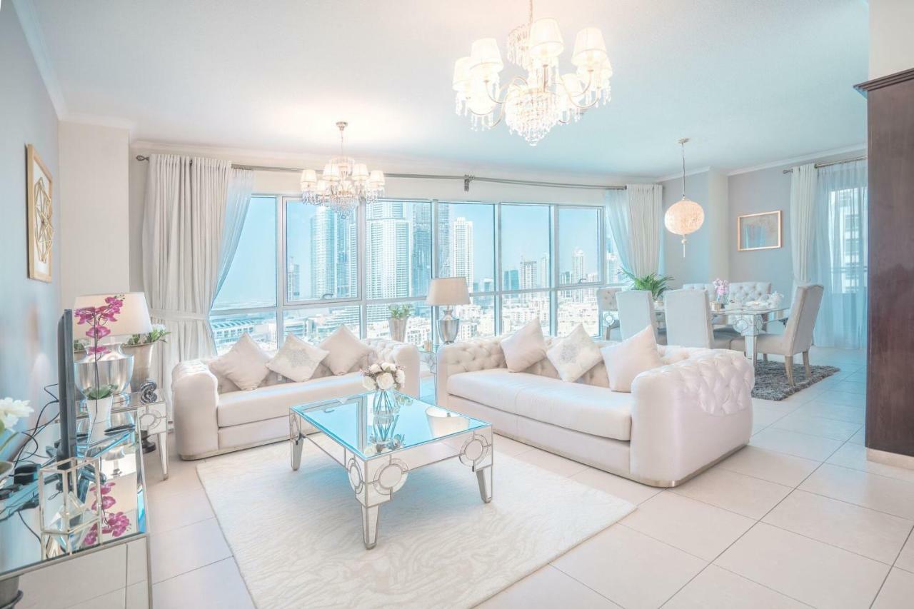 Elite Royal Apartment - Full Burj Khalifa & Fountain View - Premium Dubái Exterior foto